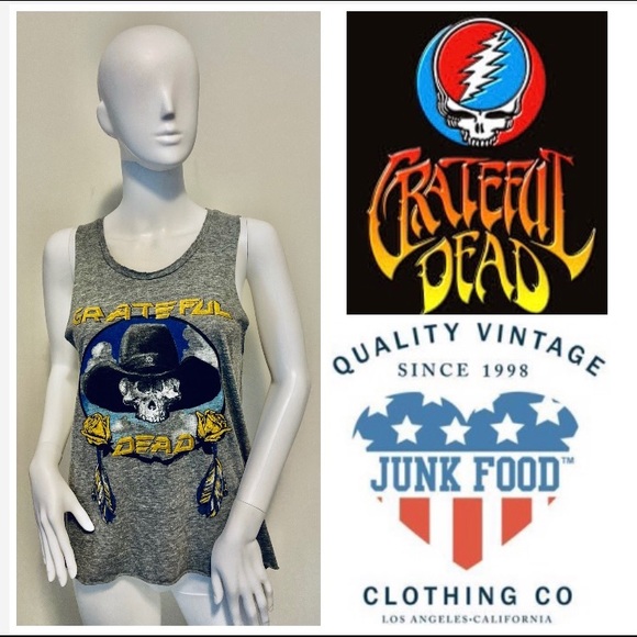 🆕JUNKFOOD VINTAGE GRATEFUL DEAD TANK🆕 - Picture 1 of 12